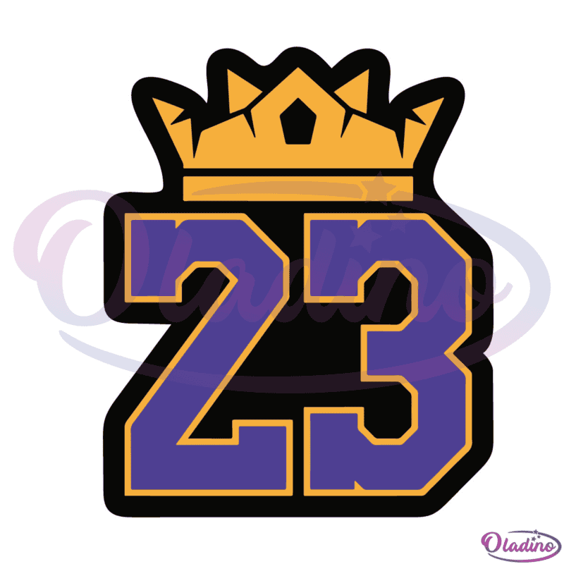 23 LAKERS SVG Digital File