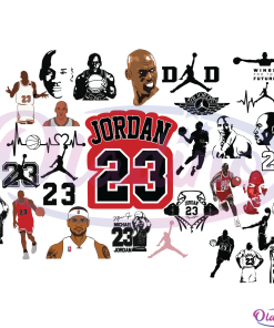 30+ Michael Jordan SVG Digital File Bundle, Baseball Svg