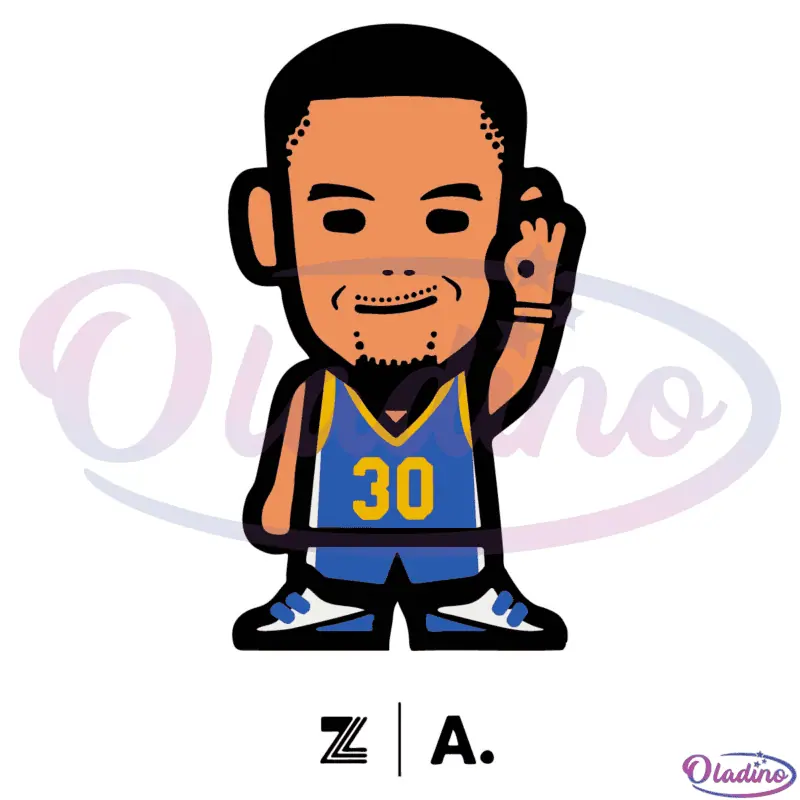 All Good Living Curry Wemoji Warriors SVG Digital File