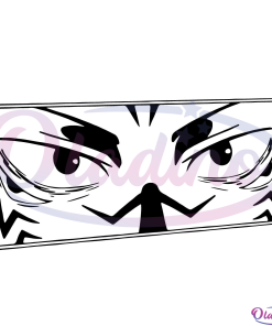 Senku Eyes Angry Eyes Anime SVG Digital File, Manga Svg