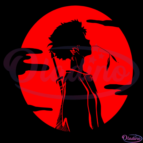 Samurai champloo Shadow Anime SVG Digital File