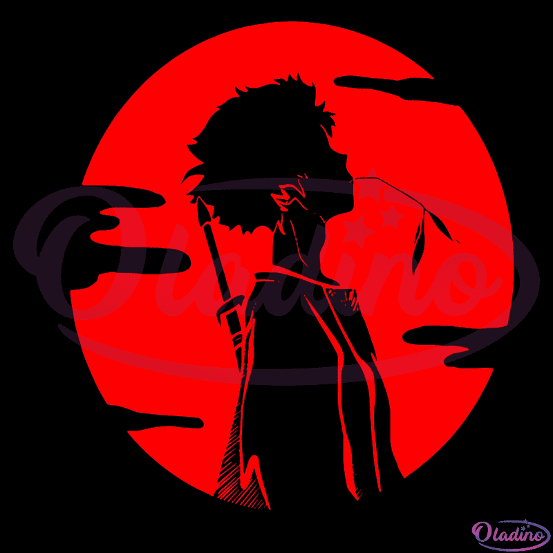 Samurai champloo Shadow Anime SVG Digital File