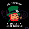 Are you irish or Just Good Looking SVG Digital File