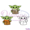 Baby Yoda Tumbler SVG File, Baby Yoda Clipart, Baby Yoda