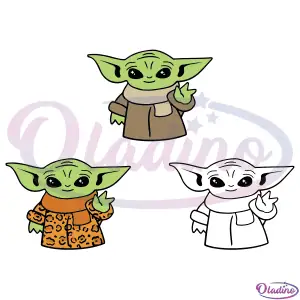 Baby Yoda Tumbler SVG File