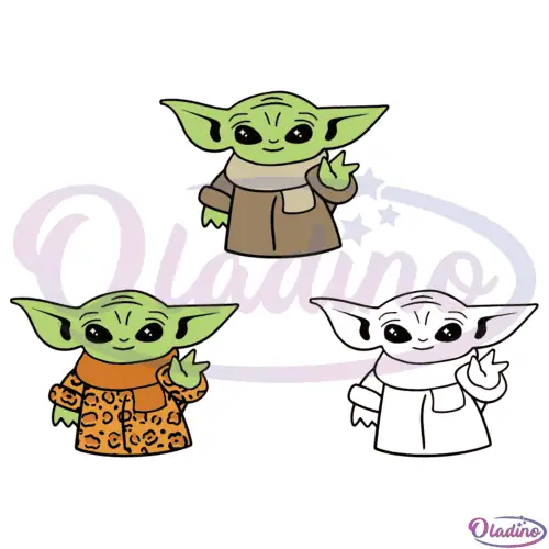 Baby Yoda Tumbler SVG File