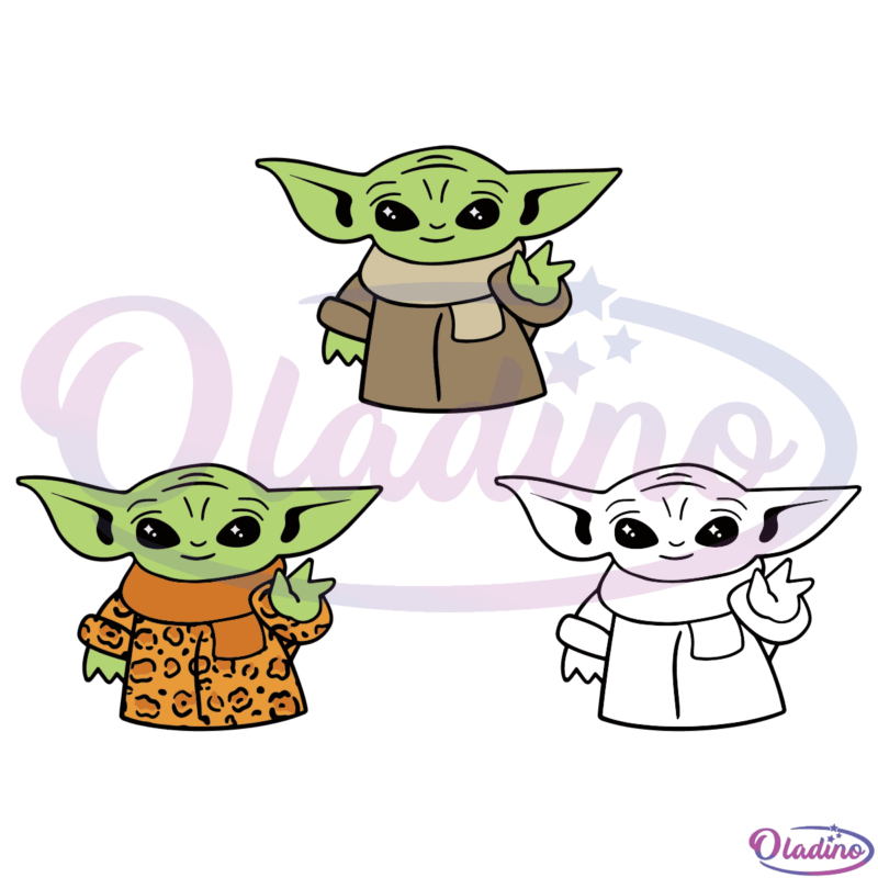 Baby Yoda Tumbler SVG File, Baby Yoda Clipart, Baby Yoda - Oladino