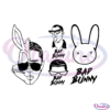 Bad Bunny Bundle SVG Digital File, Glasses Svg, Cool Bunny Svg