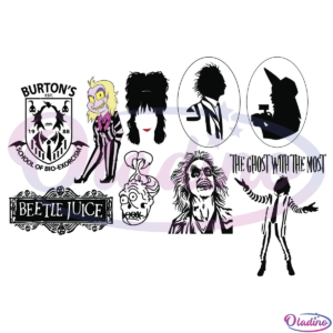 Beetlejuice Bundle SVG Digital File