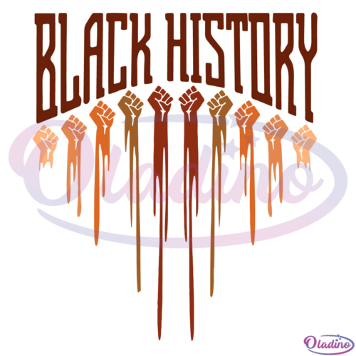 Black History African Pride Month SVG Digital File