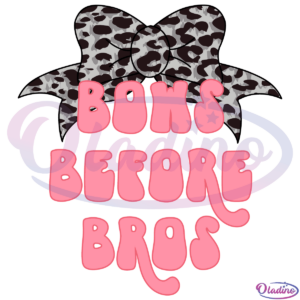 Bows Before Bros Little Girl SVG Digital File