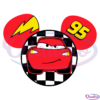 Cars Lightning Mc Queen Mickey SVG Digital File, Mickey Car Svg