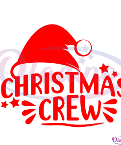 Christmas Crew SVG Digital File, Christmas Svg, Merry Christmas Svg