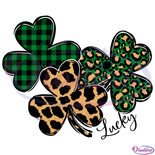 Clover Patrick SVG Digital File