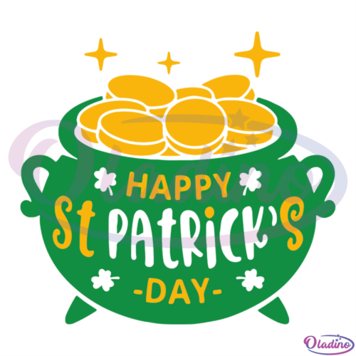 Cornucopia St. Patricks Day SVG Digital File