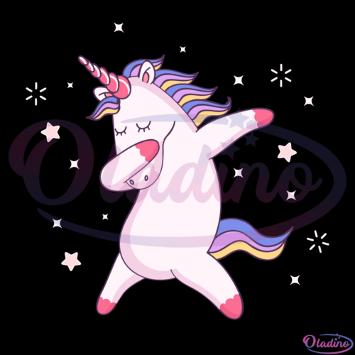 Cute Dabbing Unicorn Unicorn Svg TB240222018