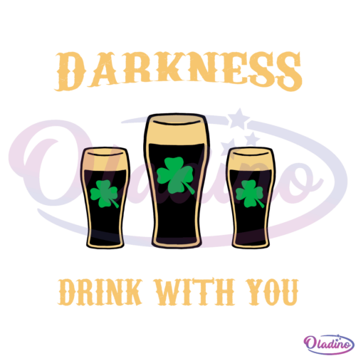 Darkness Drink With You SVG File