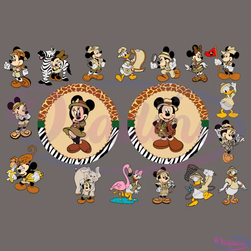 Disney Animal Kingdom Bundle SVG Digital File