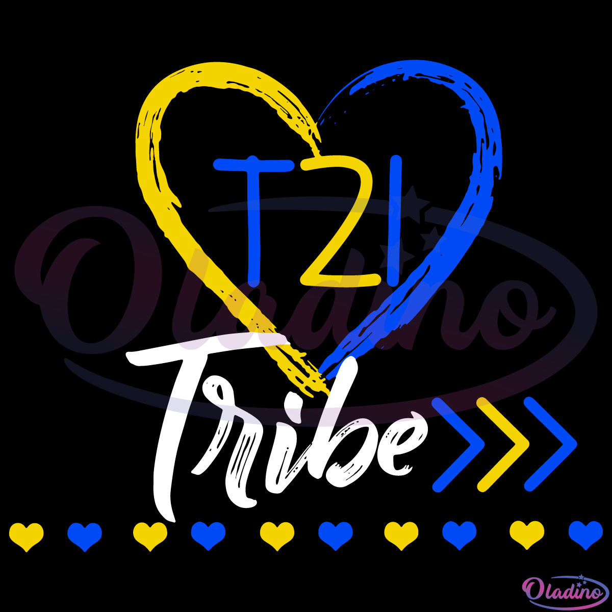 T21 Tribe Down Syndrome Aware SVG Digital File, Down Syndrome Svg