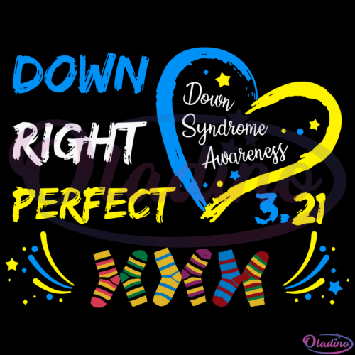 Down Syndrome Awareness SVG Digital File