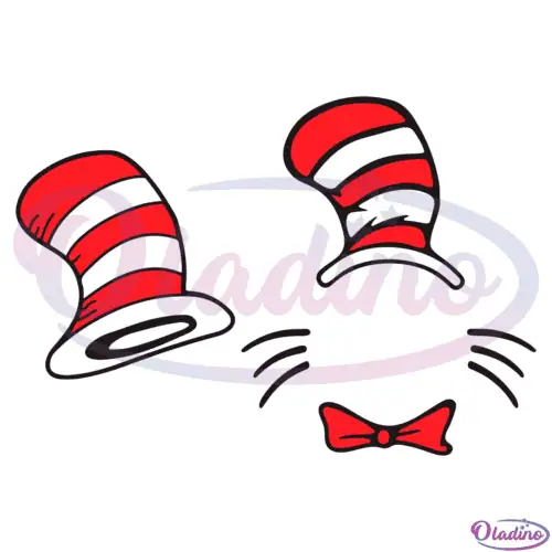 Dr Seuss Cat In The Hat SVG Digital File