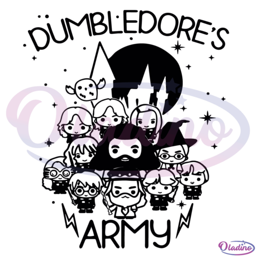 Dumbledores Army Harry Potter SVG File