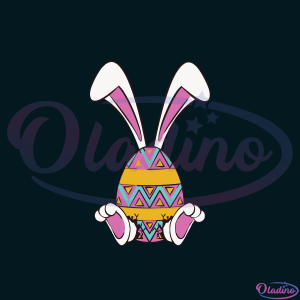 Easter Day Bunny Eggs SVG Digital File, Happy Easter Day Svg