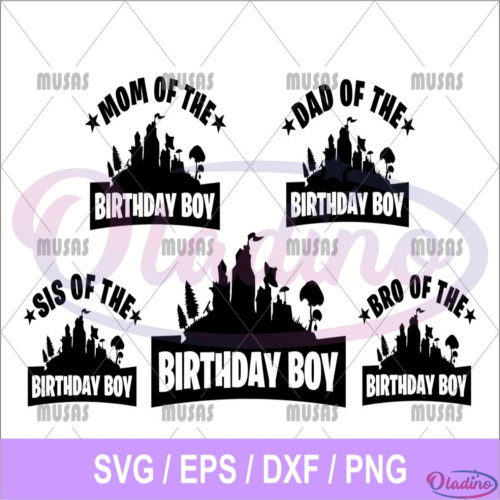 Family Birthday Girl Boy Fortnite SVG Digital File