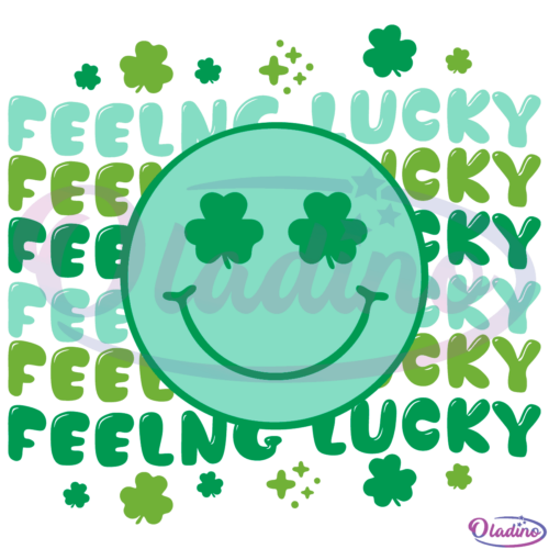 Feelin Lucky SVG Digital File