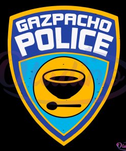 Gazpacho Police Cold Vegetable Soup SVG, Gazpacho Police Svg