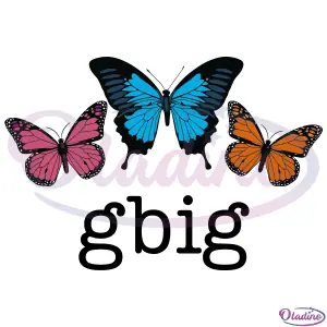 Gbig Big Little Sorority Reveal SVG Digital File