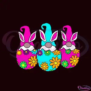 Gnomies Easter SVG Digital File