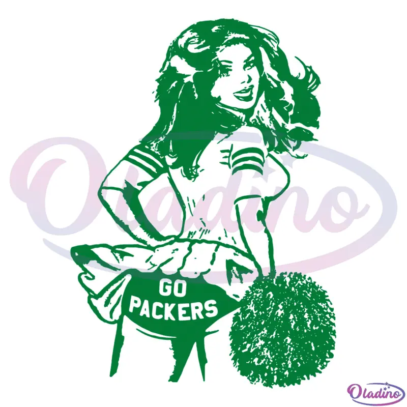 Go Packers Football SVG Digital File