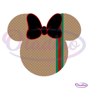 Gucci Minnie Mouse SVG Digital File