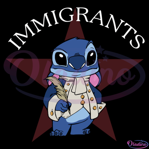 Hamil Stitch Immigrants SVG Digital File