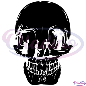 Harry Potter Skull SVG Digital File