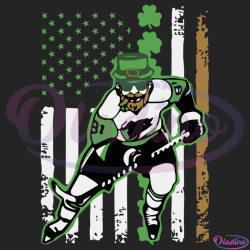 Hockey St Patricks Day SVG Digital File