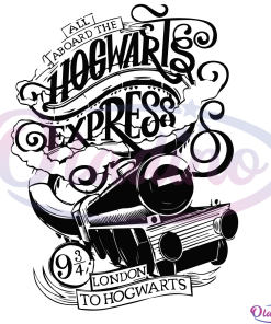 Hogwarts Express SVG Digital File, Harry Potter Svg, Gryffindor Svg