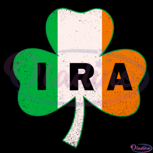 IRA Shamrock Svg Digital File