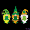 Irish Gnomes SVG Digital File, St. Patricks Day Gnome Svg