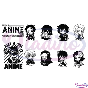Its An Anime Thing You Won't Understand Bundle SVG