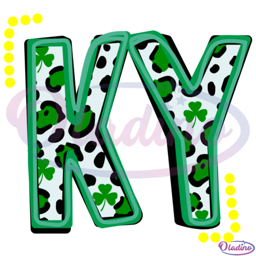 KY St Patrick's Day SVG Digital File