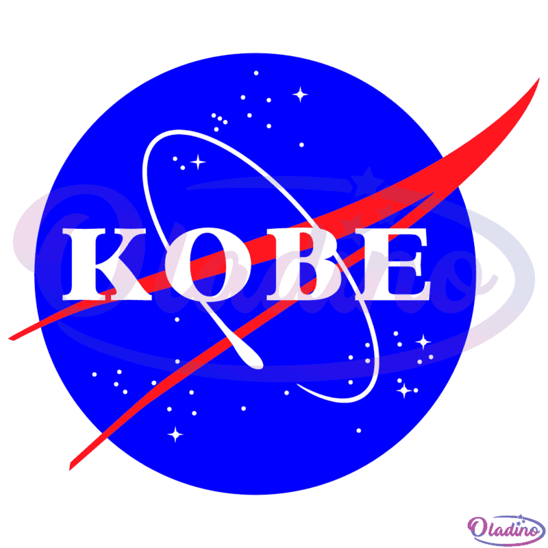 Kobe Bryant Nasa Logo 2661 SVG Digital File