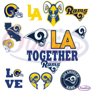 Los Angeles Rams SVG Digital File