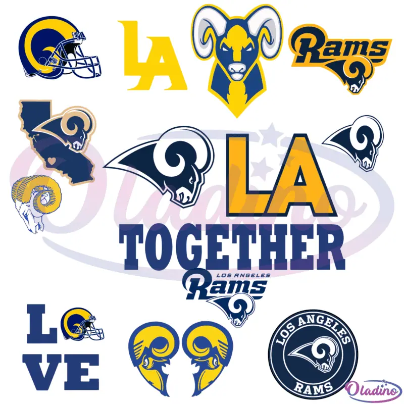 Los Angeles Rams SVG Digital File