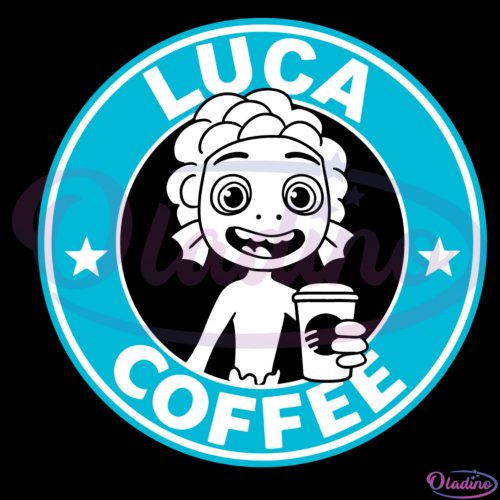 Luca Coffee Disney SVG Digital File