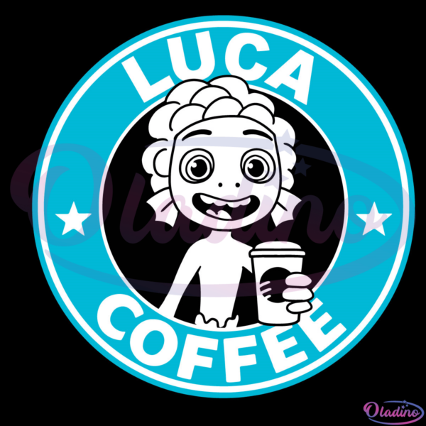 Luca Coffee Disney SVG Digital File, Pixar Movie Svg, Luca Svg