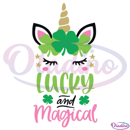 Lucky And Magical SVG Digital File