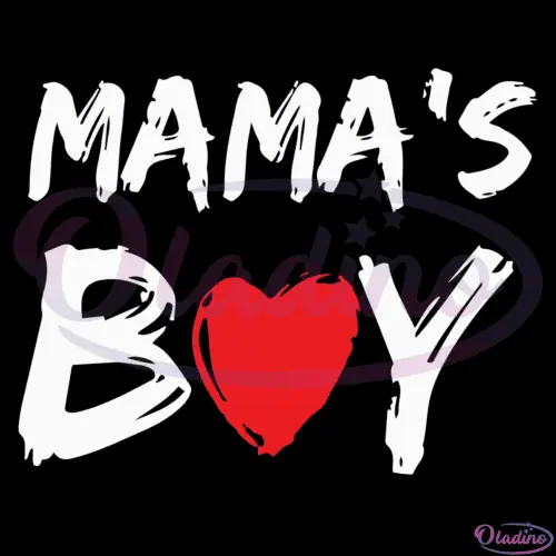 Mamas Boy SVG Digital File