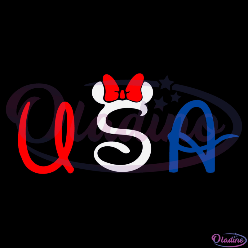 Mickey Mouse Usa SVG Digital File, Mickey Mouse Svg, 4Th Of July Svg